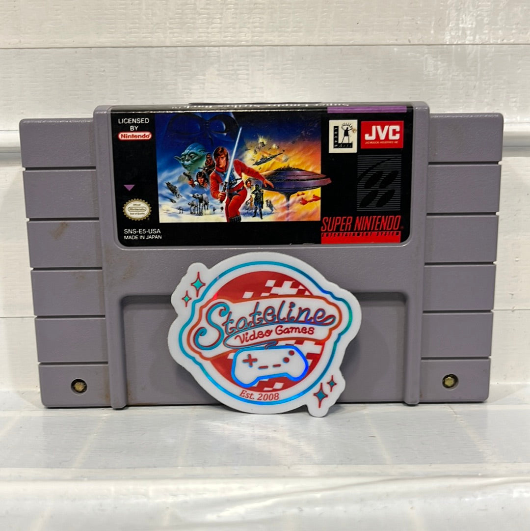 Ancienne Cartouche Super NES : L'Empire Contre-attaque (1992) - Jeu Rétro Fonctionnel