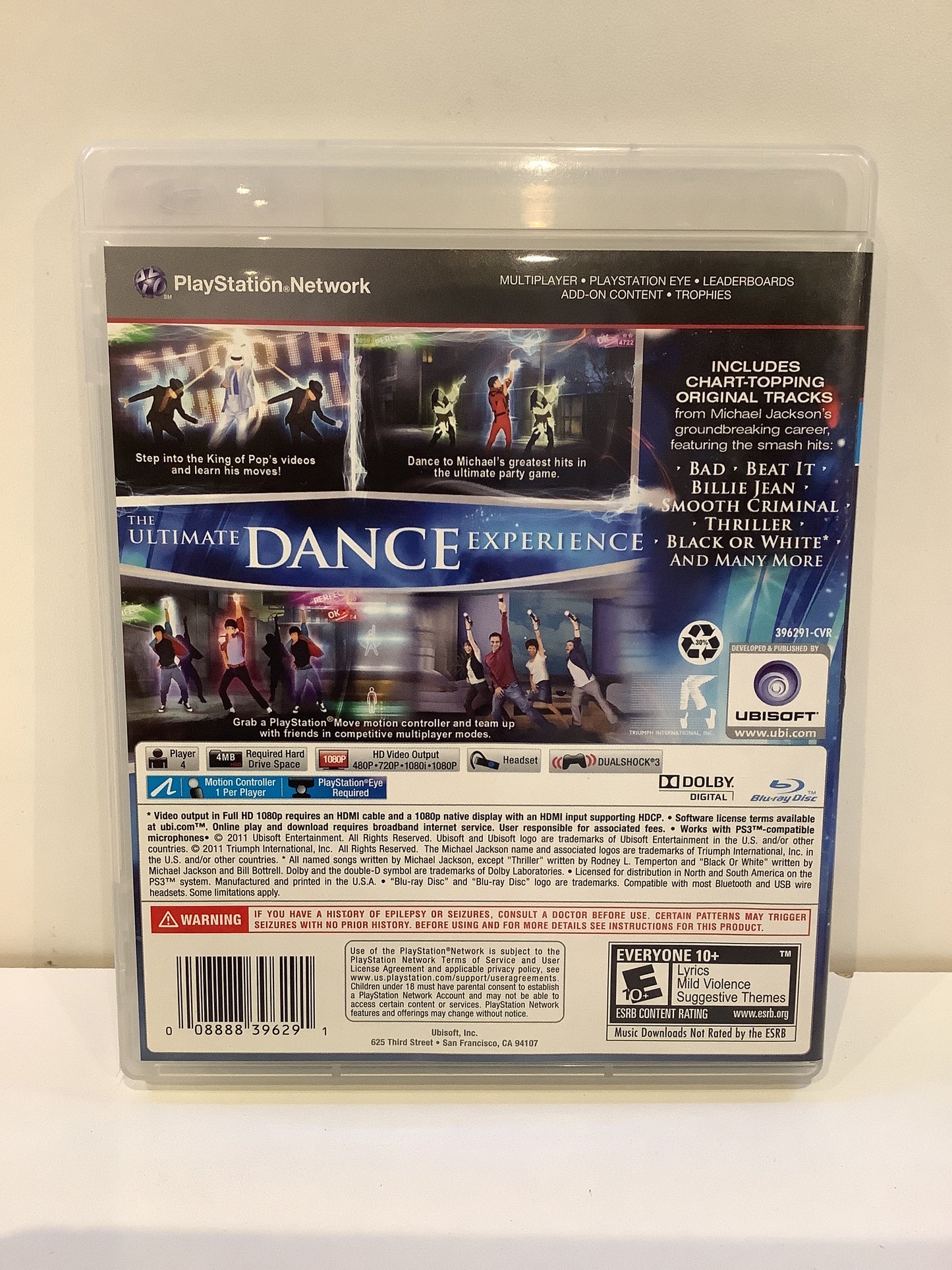 Michael Jackson: The Experience - Playstation 3