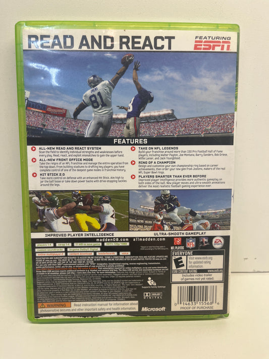 Madden 2008 - Xbox 360