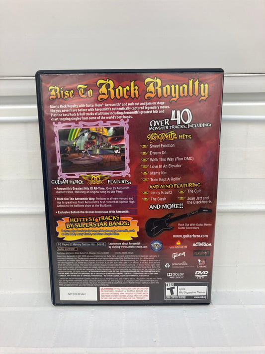 Guitar Hero Aerosmith - Playstation 2