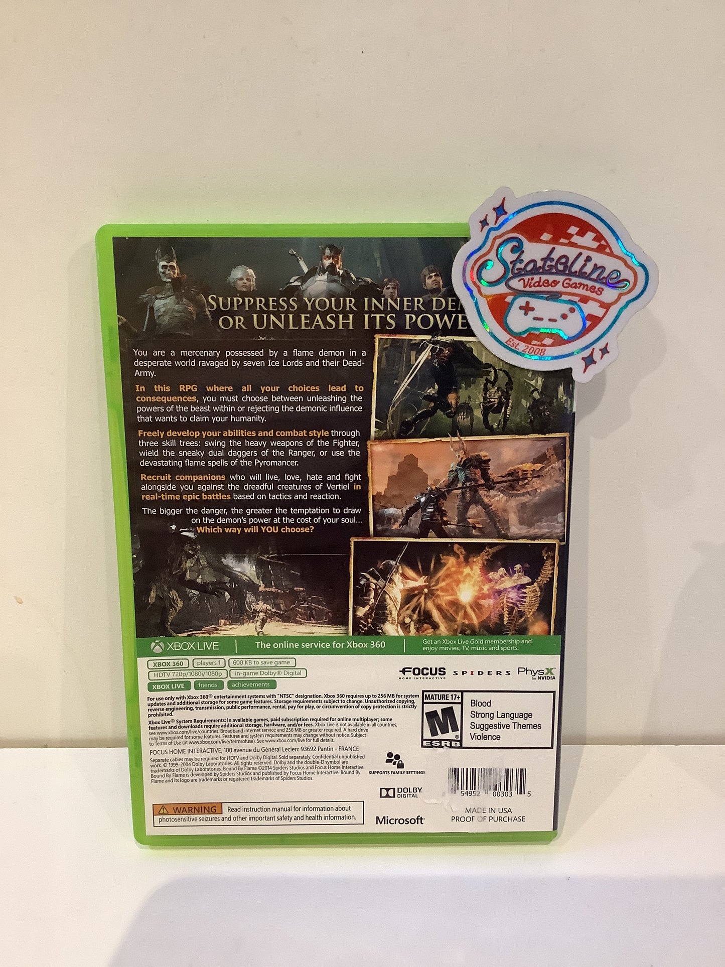 Bound by Flame - Xbox 360