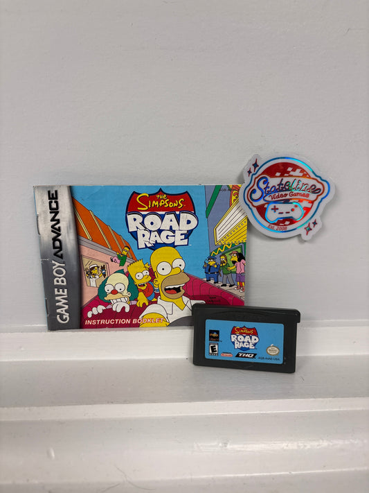 The Simpsons Road Rage - GameBoy Advance