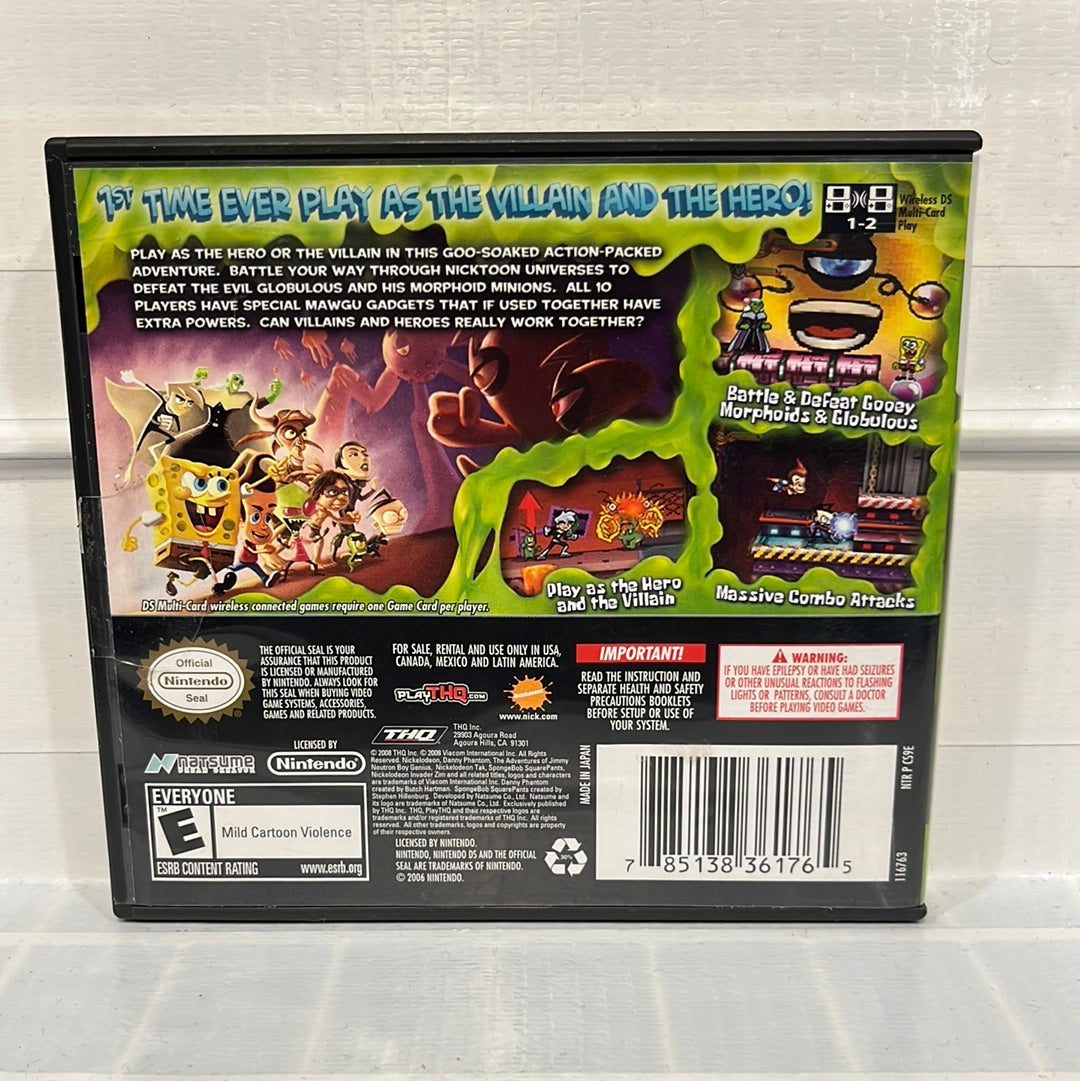 SpongeBob SquarePants Featuring Nicktoons Globs of Doom - Nintendo DS