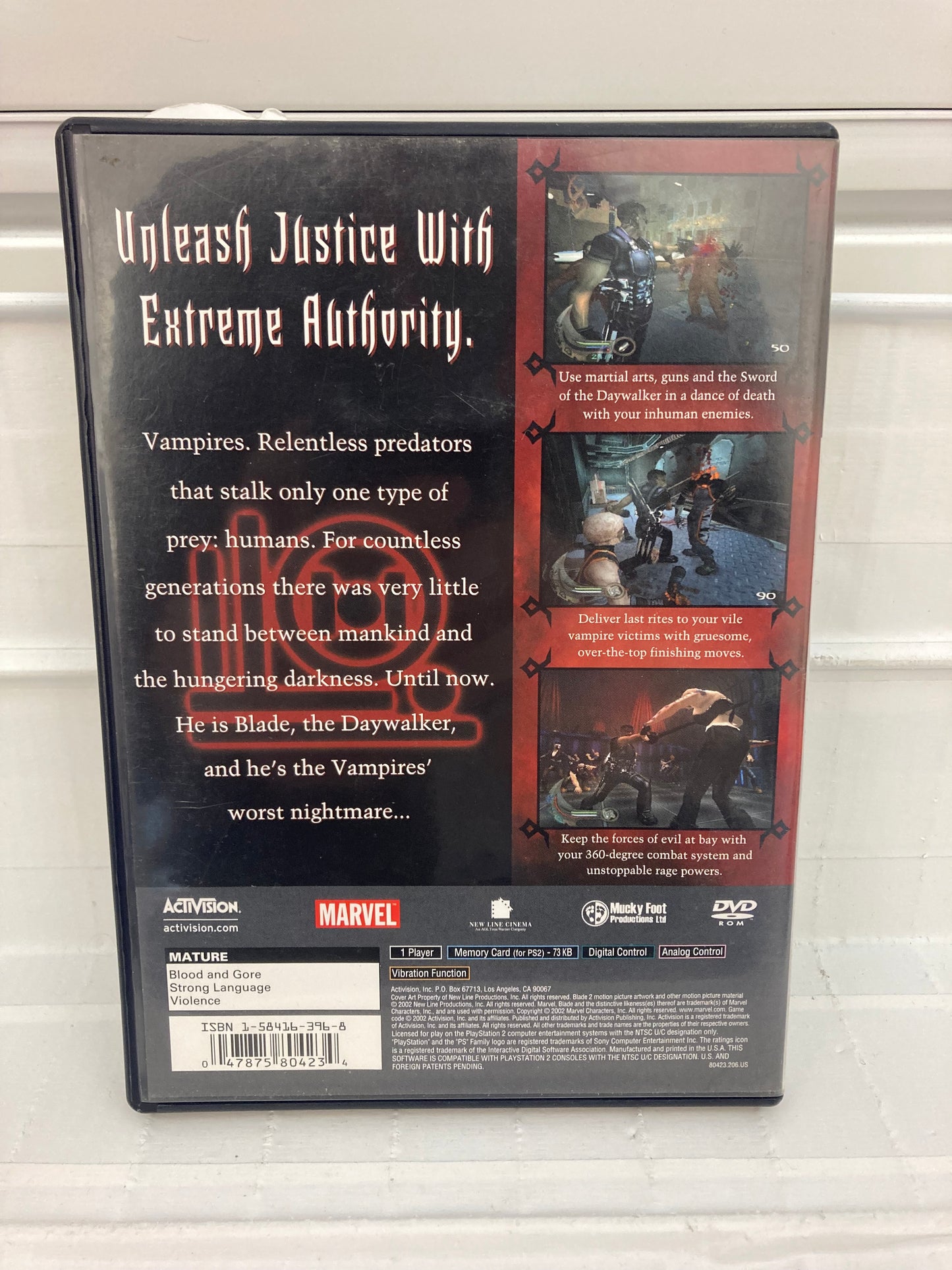 Blade II - Playstation 2