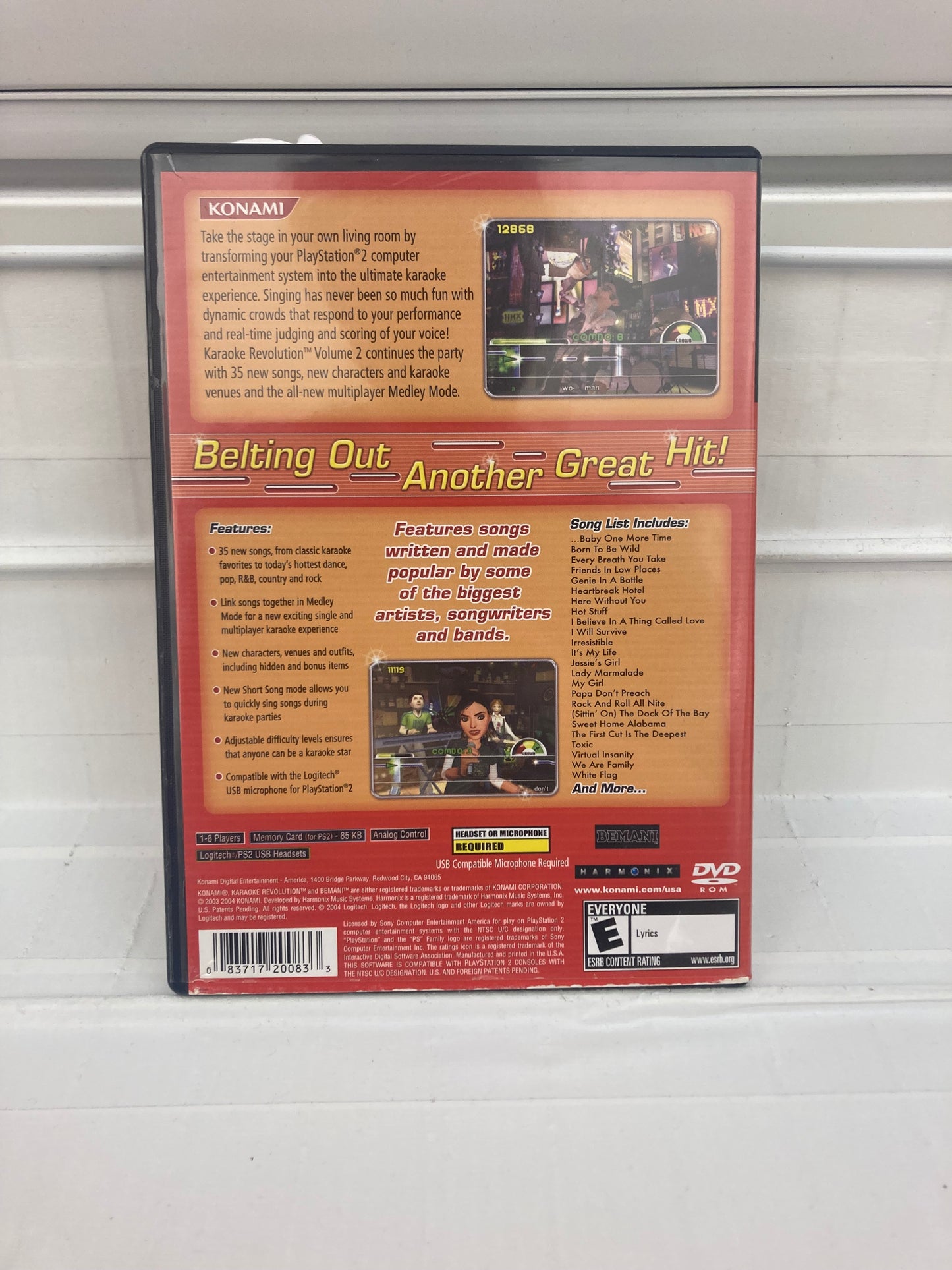 Karaoke Revolution 2 - Playstation 2