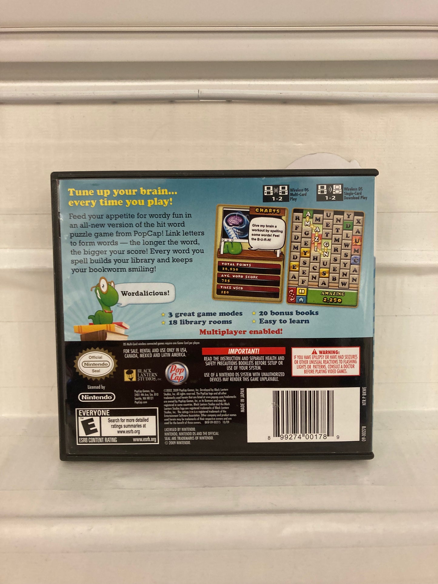 Bookworm - Nintendo DS