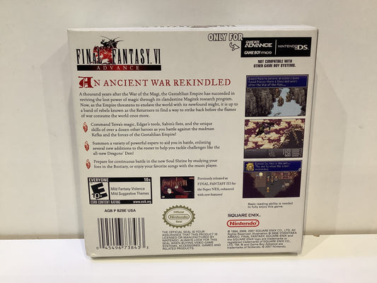 Final Fantasy VI Advance - GameBoy Advance