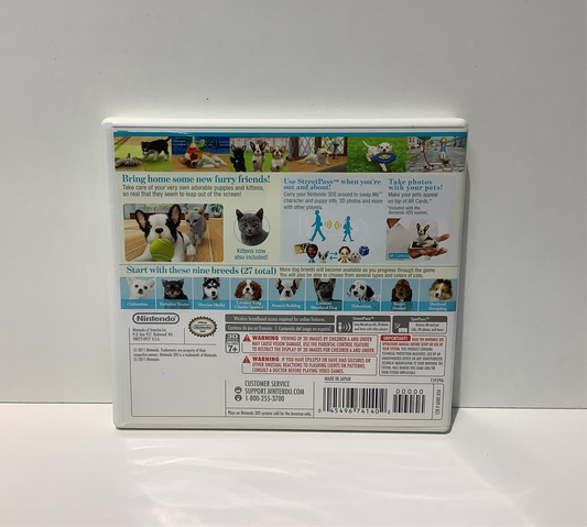 Nintendogs + Cats: French Bulldog & New Friends - Nintendo 3DS