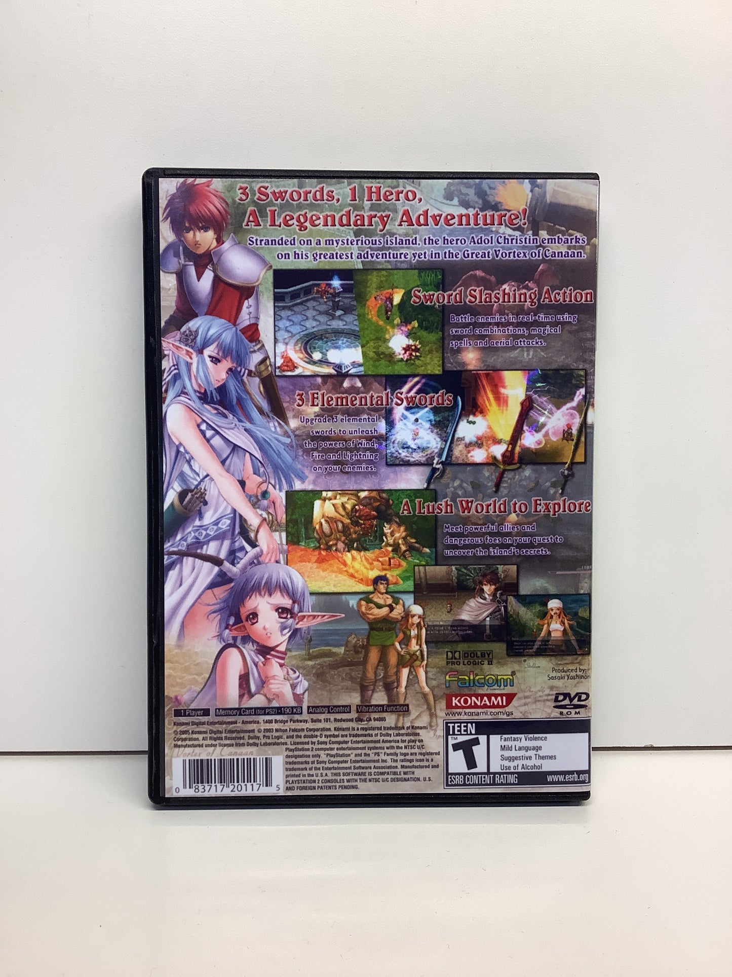 Ys The Ark of Napishtim - Playstation 2