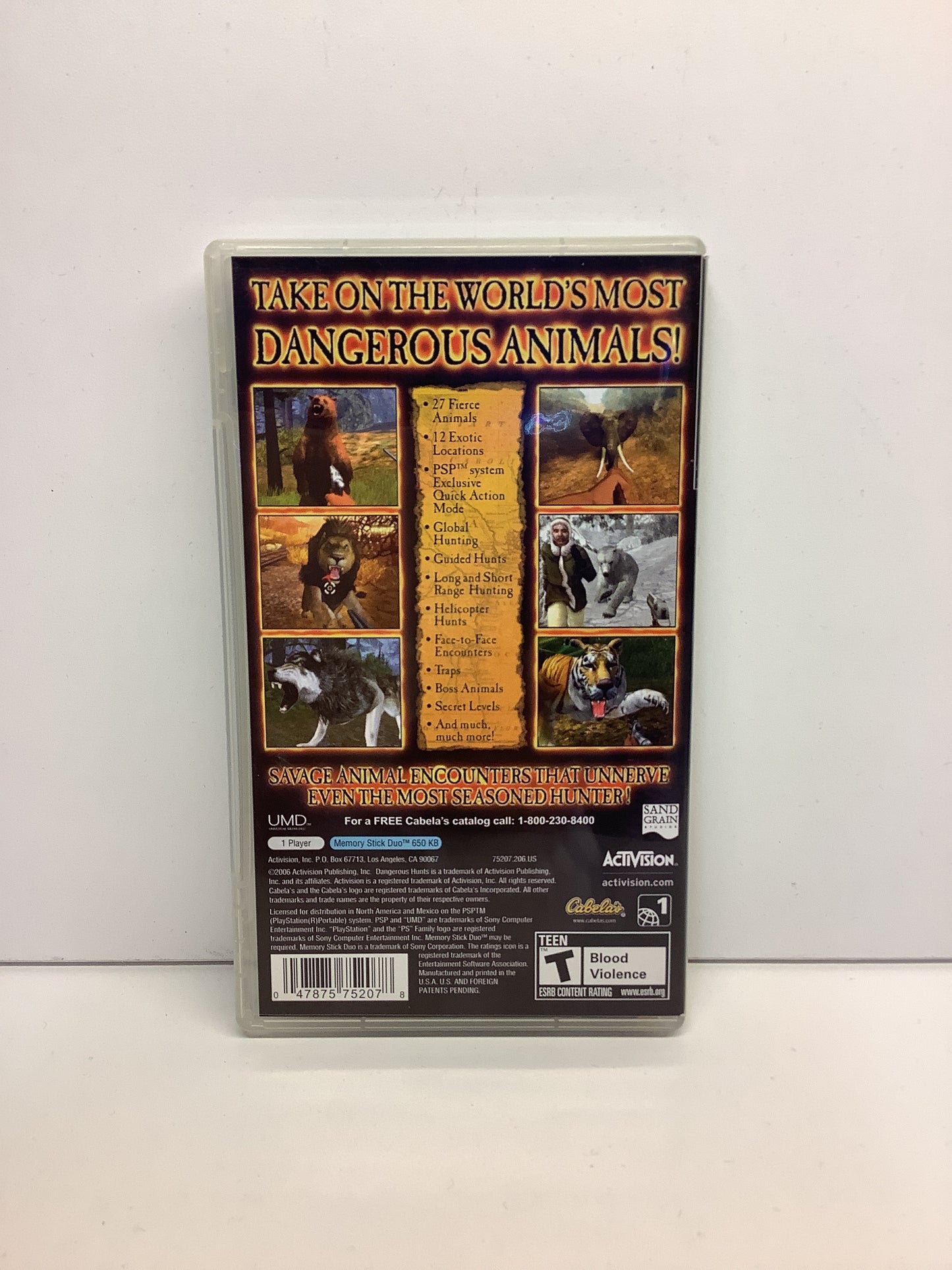 Cabela's Dangerous Hunts Ultimate Challenge - PSP