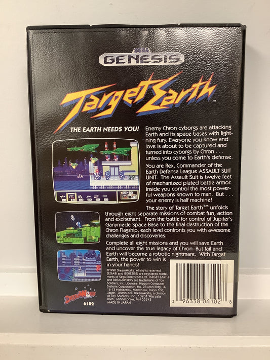 Target Earth - Sega Genesis