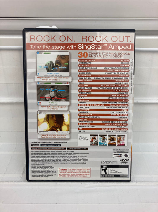Singstar Amped - Playstation 2