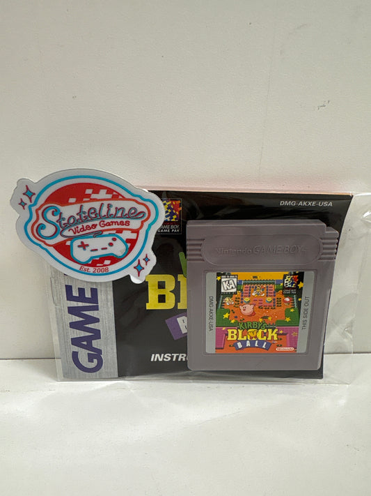 Kirby's Block Ball - GameBoy
