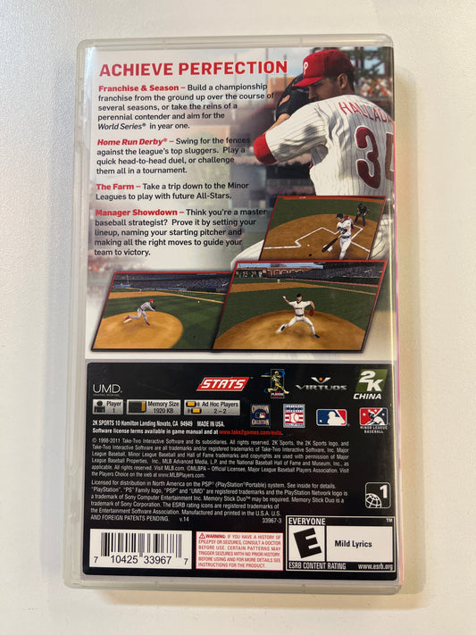 Major League Baseball 2K11 - PSP