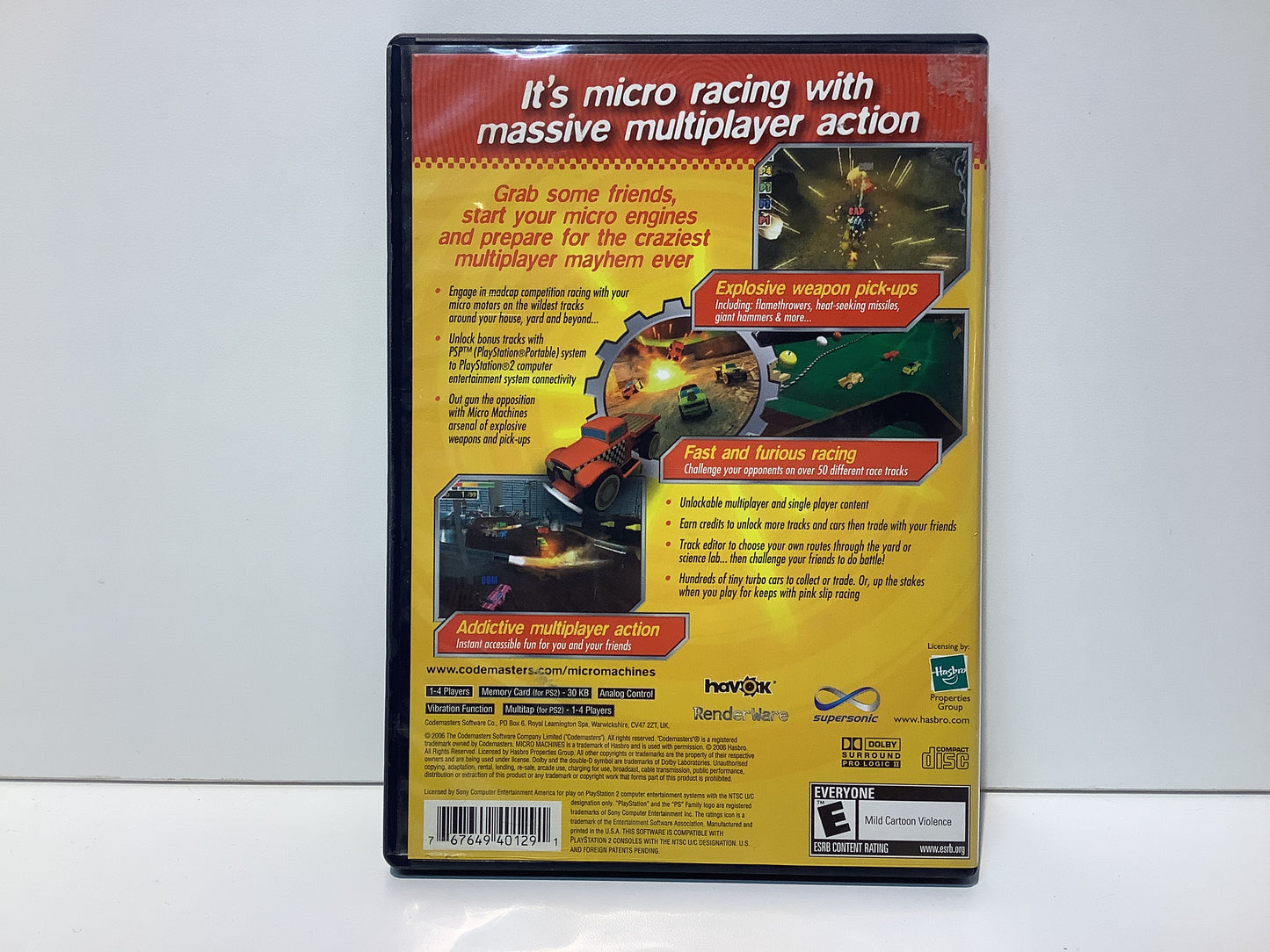 Micro Machines V4 - Playstation 2