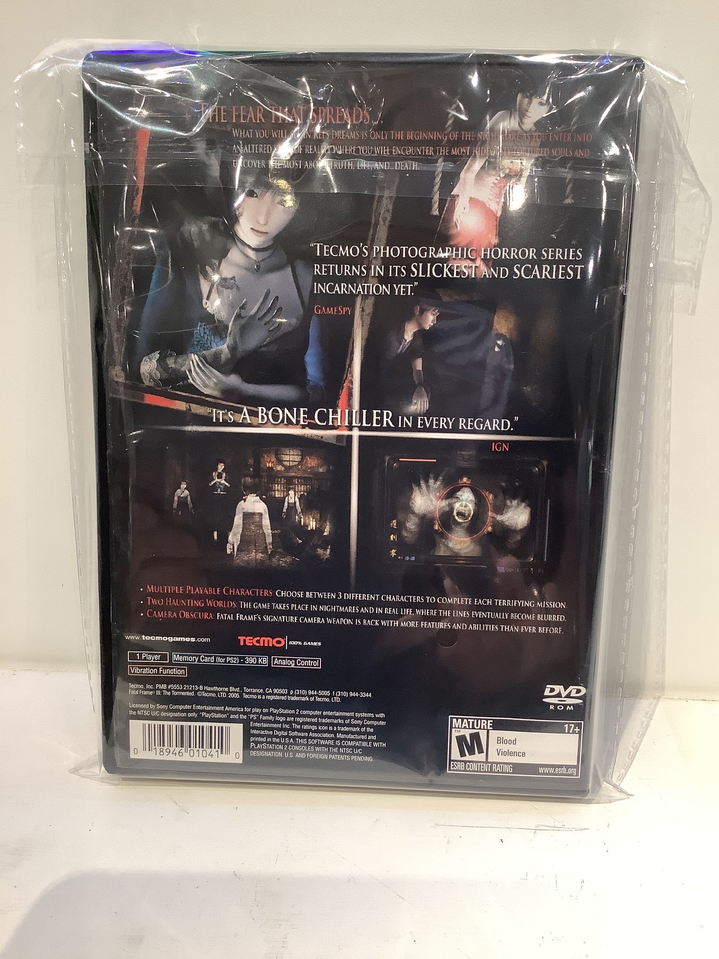 Fatal Frame 3 Tormented - Playstation 2