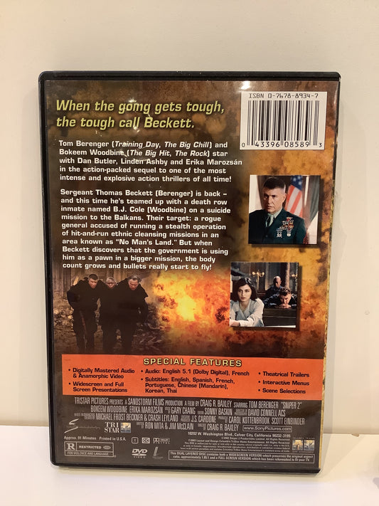 Sniper 2 - DVD