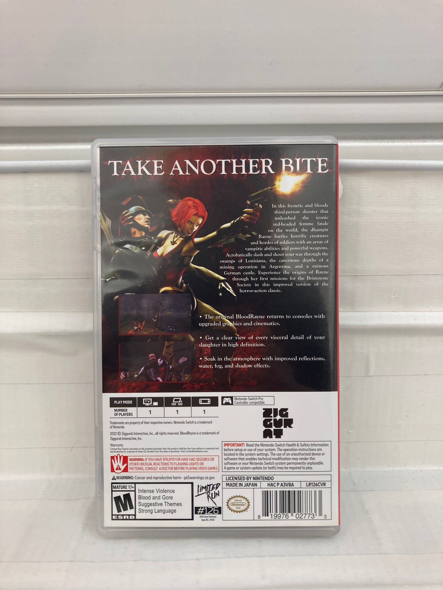 Bloodrayne: ReVamped - Nintendo Switch