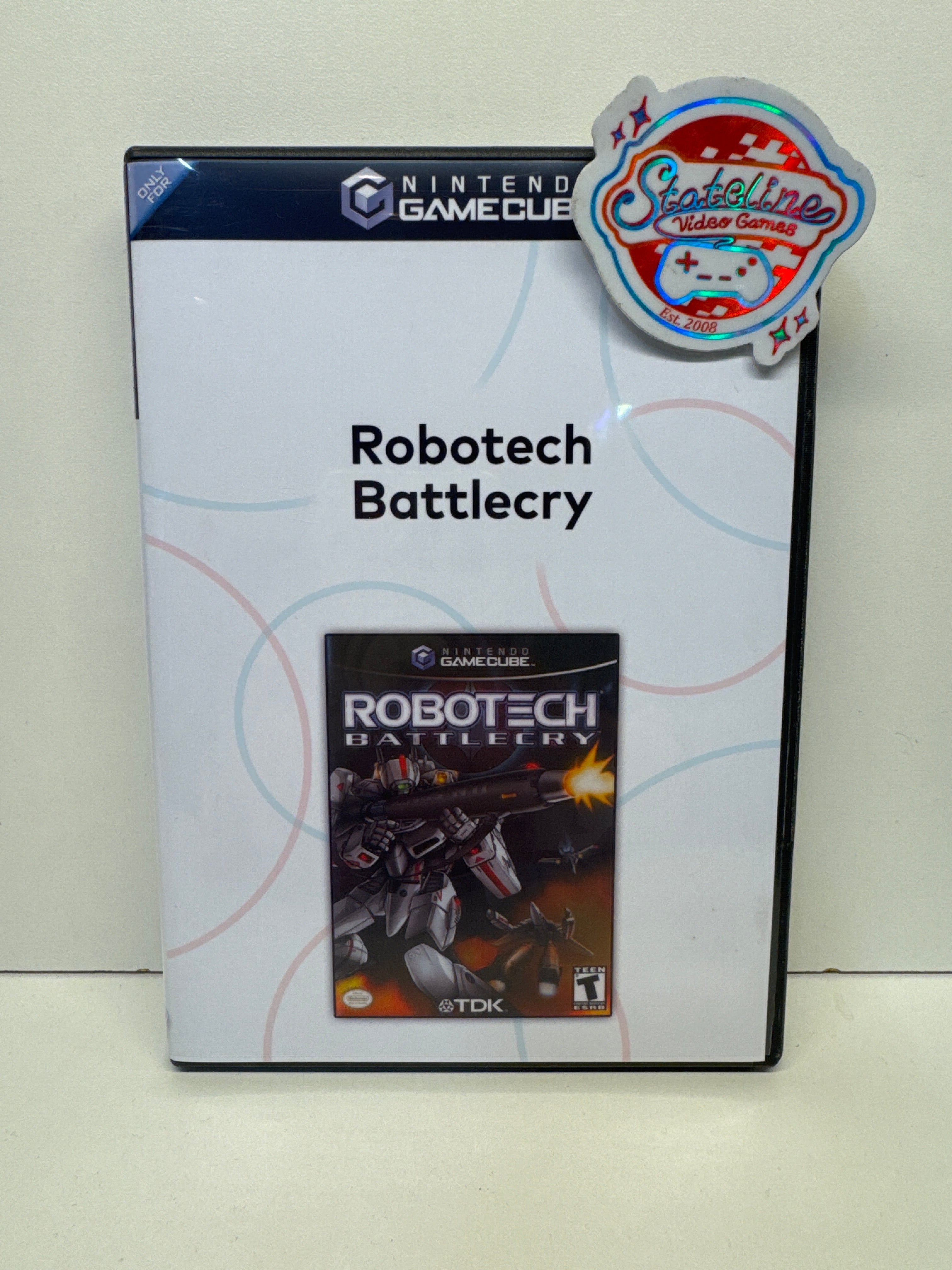 Trader Games - ROBOTECH (MACROSS) BATTLECRY NINTENDO GAMECUBE (GC) PAL-FRA (NEUF - BRAND NEW) BOX DAMAGE on Gamecube