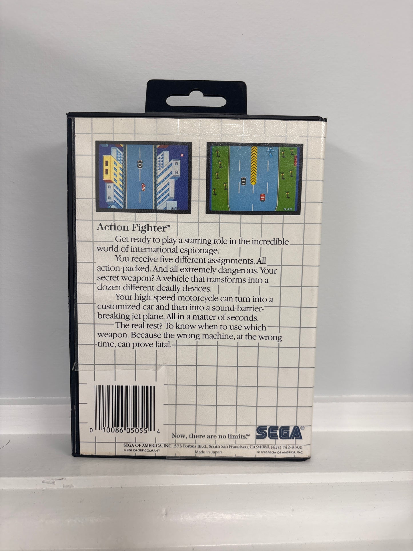 Action Fighter - Sega Master System