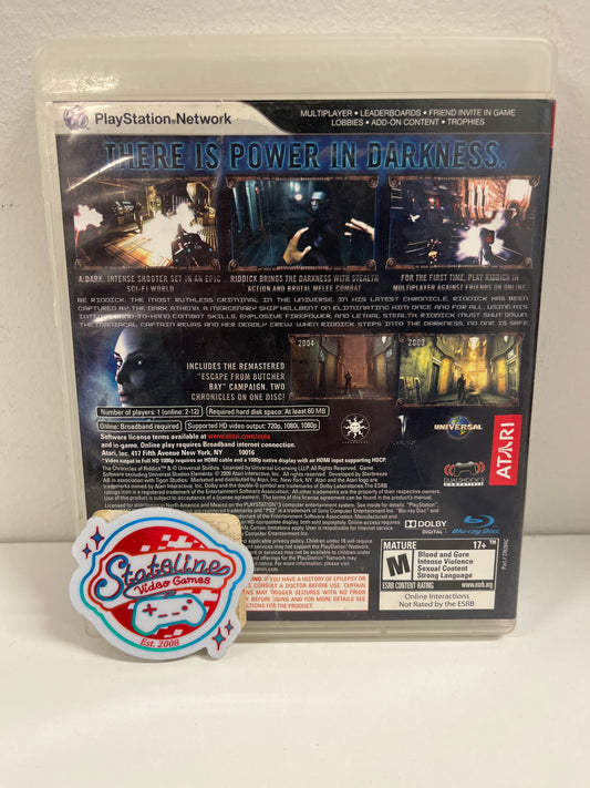 Chronicles of Riddick: Assault on Dark Athena - Playstation 3