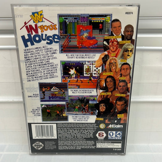 WWF In Your House - Sega Saturn