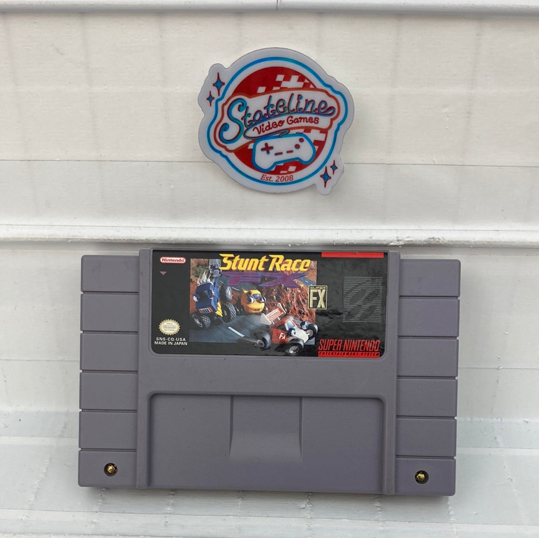Stunt Race FX - Super Nintendo