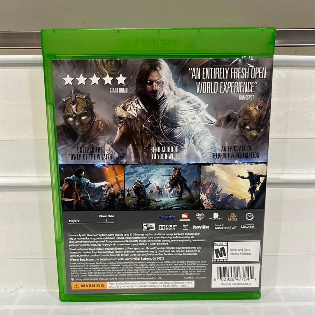 Middle Earth: Shadow of Mordor [Game of the Year] - Xbox One