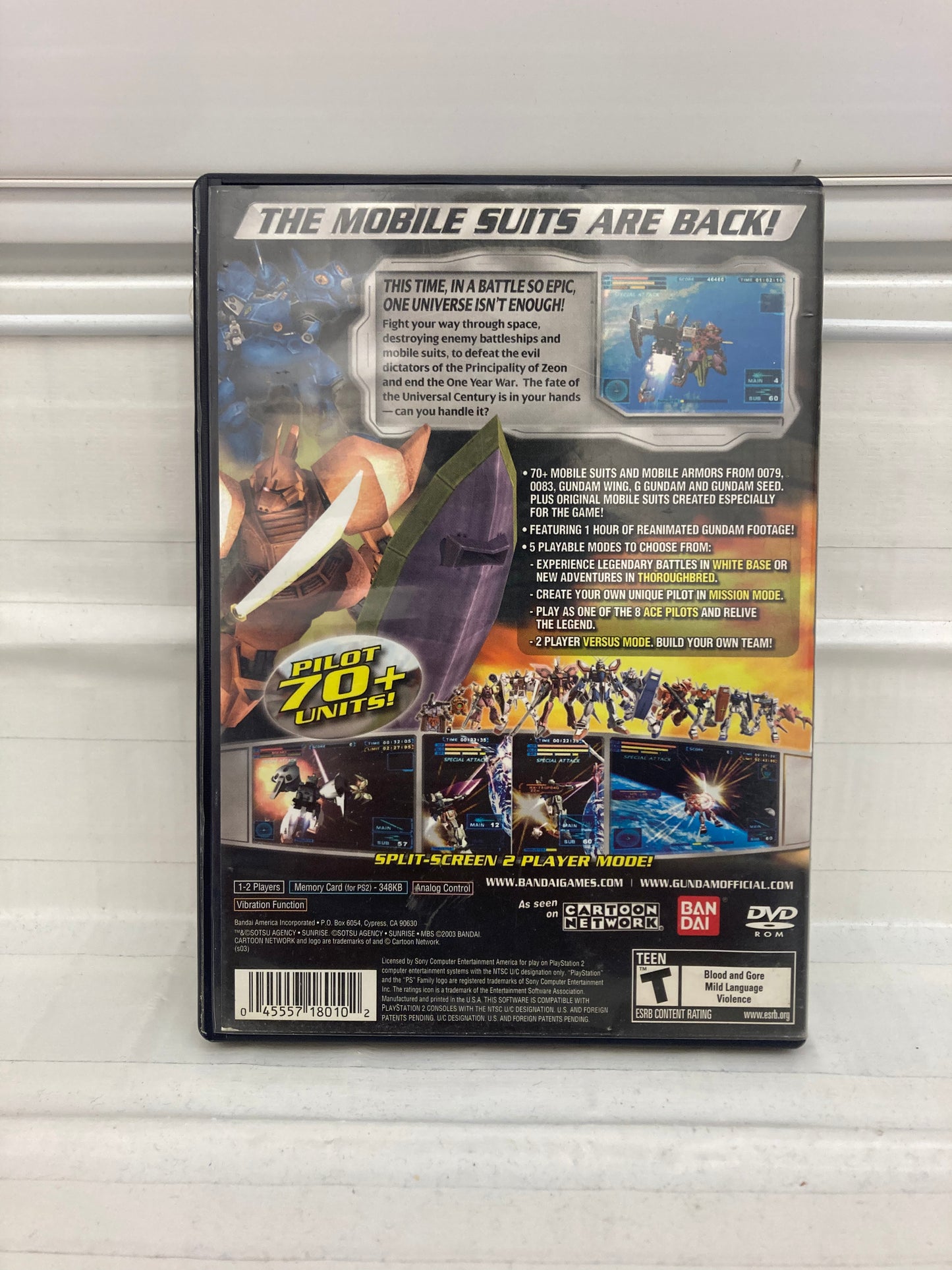 Mobile Suit Gundam Encounters in Space - Playstation 2