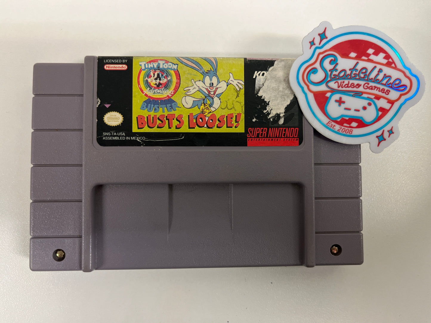 Tiny Toon Adventures Buster Busts Loose - Super Nintendo