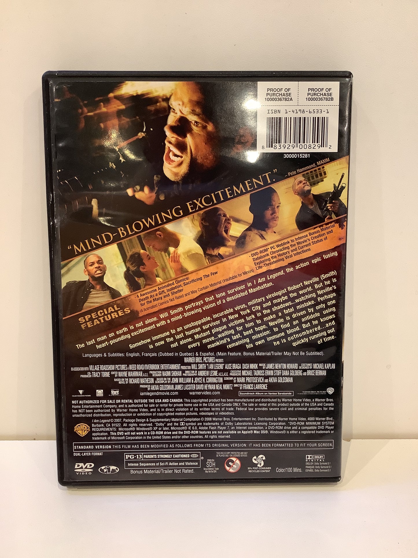 I Am Legend - DVD
