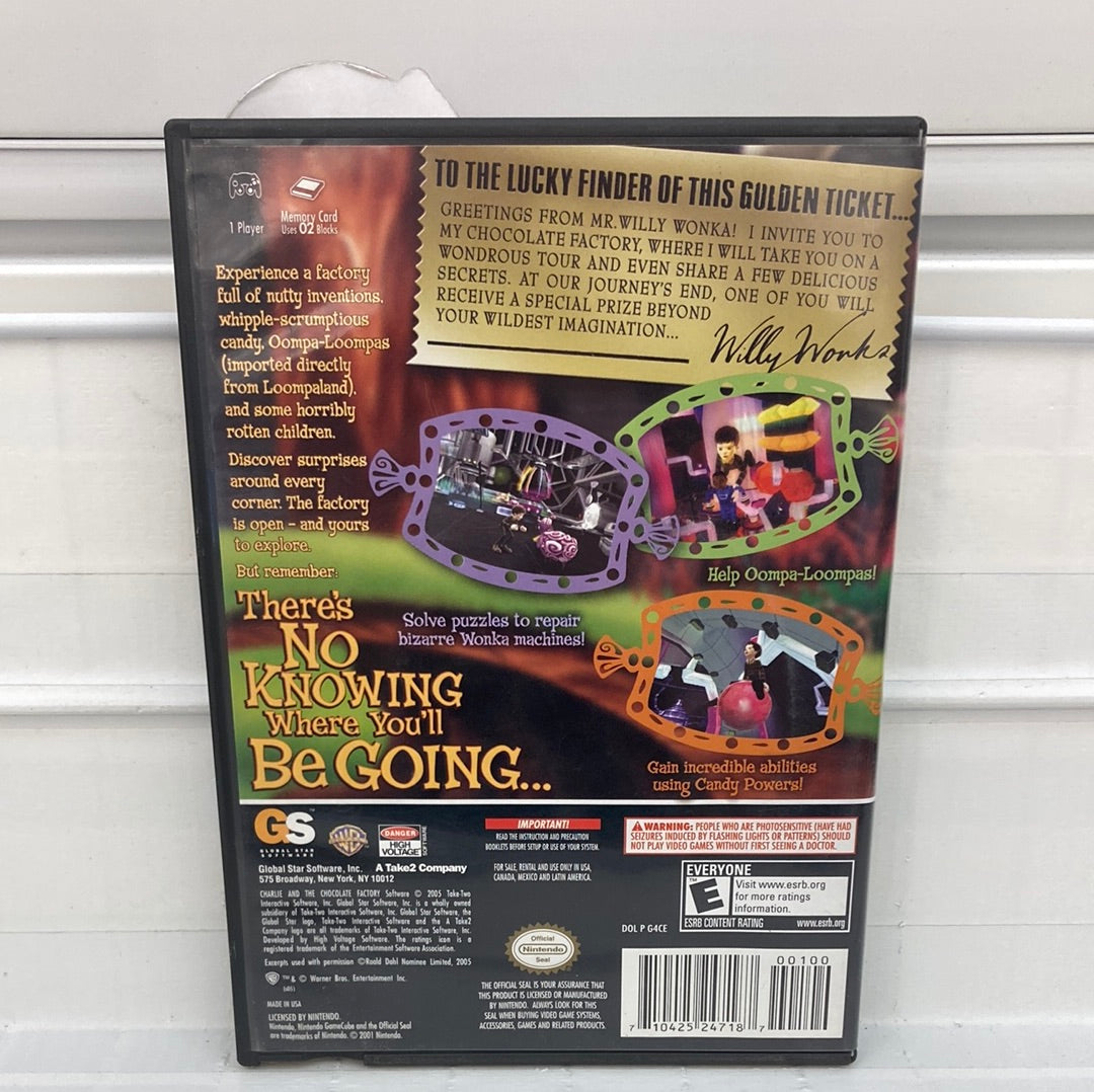 Charlie and the Chocolate Factory - Gamecube