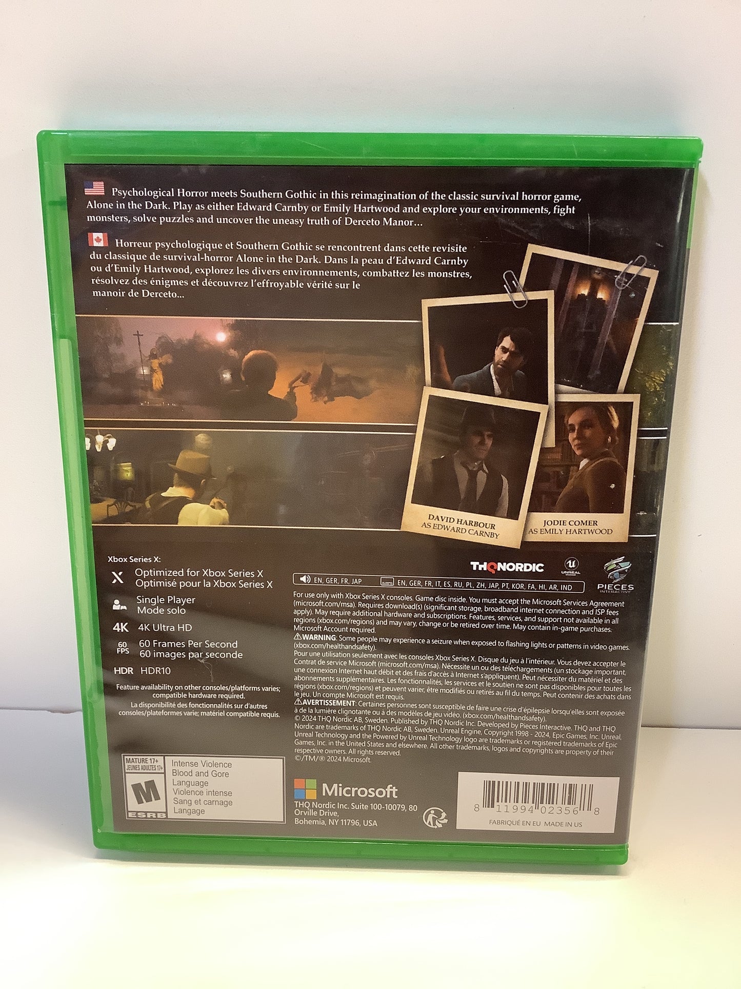 Alone in the Dark - Xbox Series X