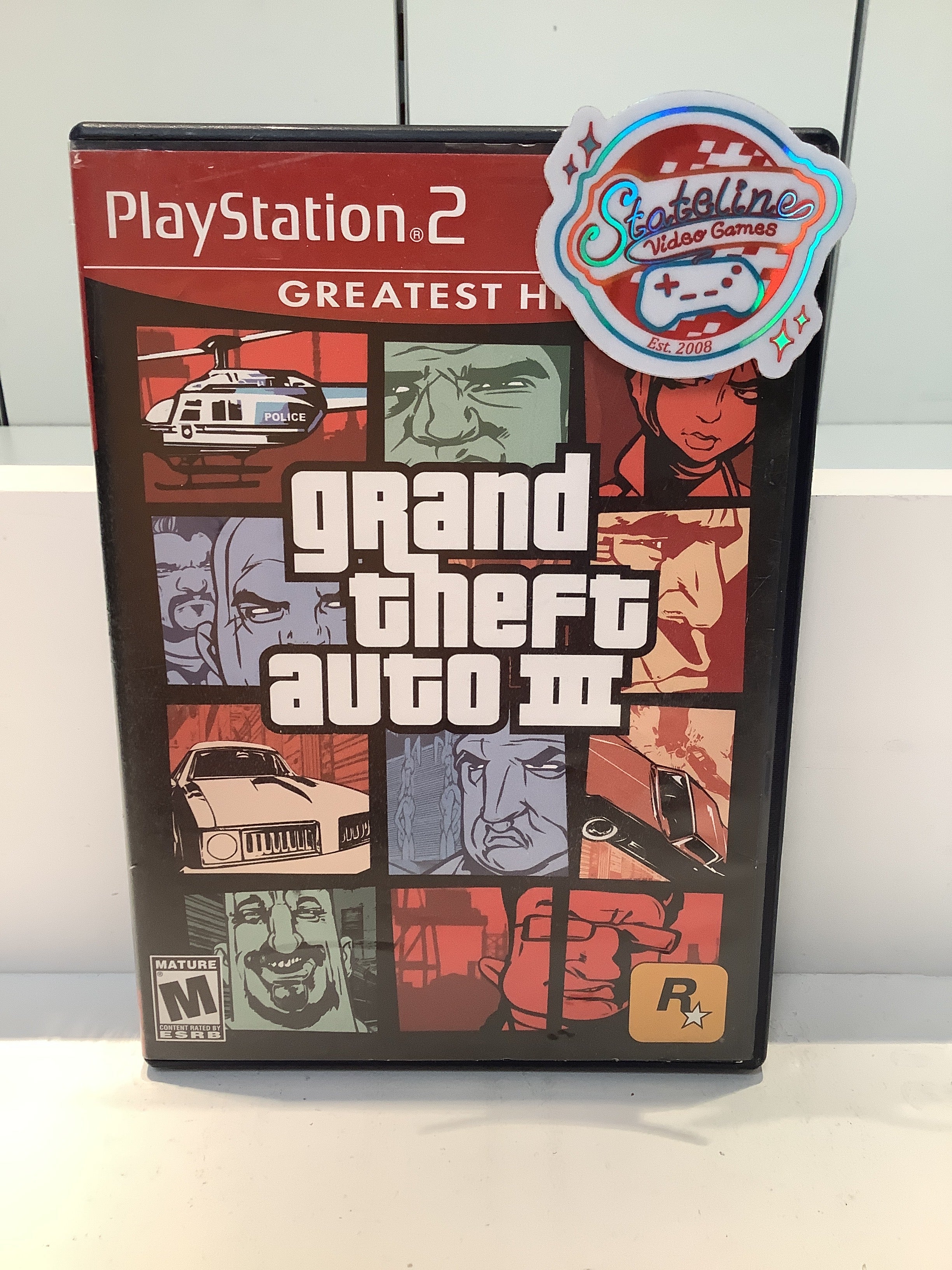 GTA 3 PlayStation 2 PAL - Prix - Photo - Présentation GTA 3 PlayStation 2 PAL - Prix - Photo - Présentation