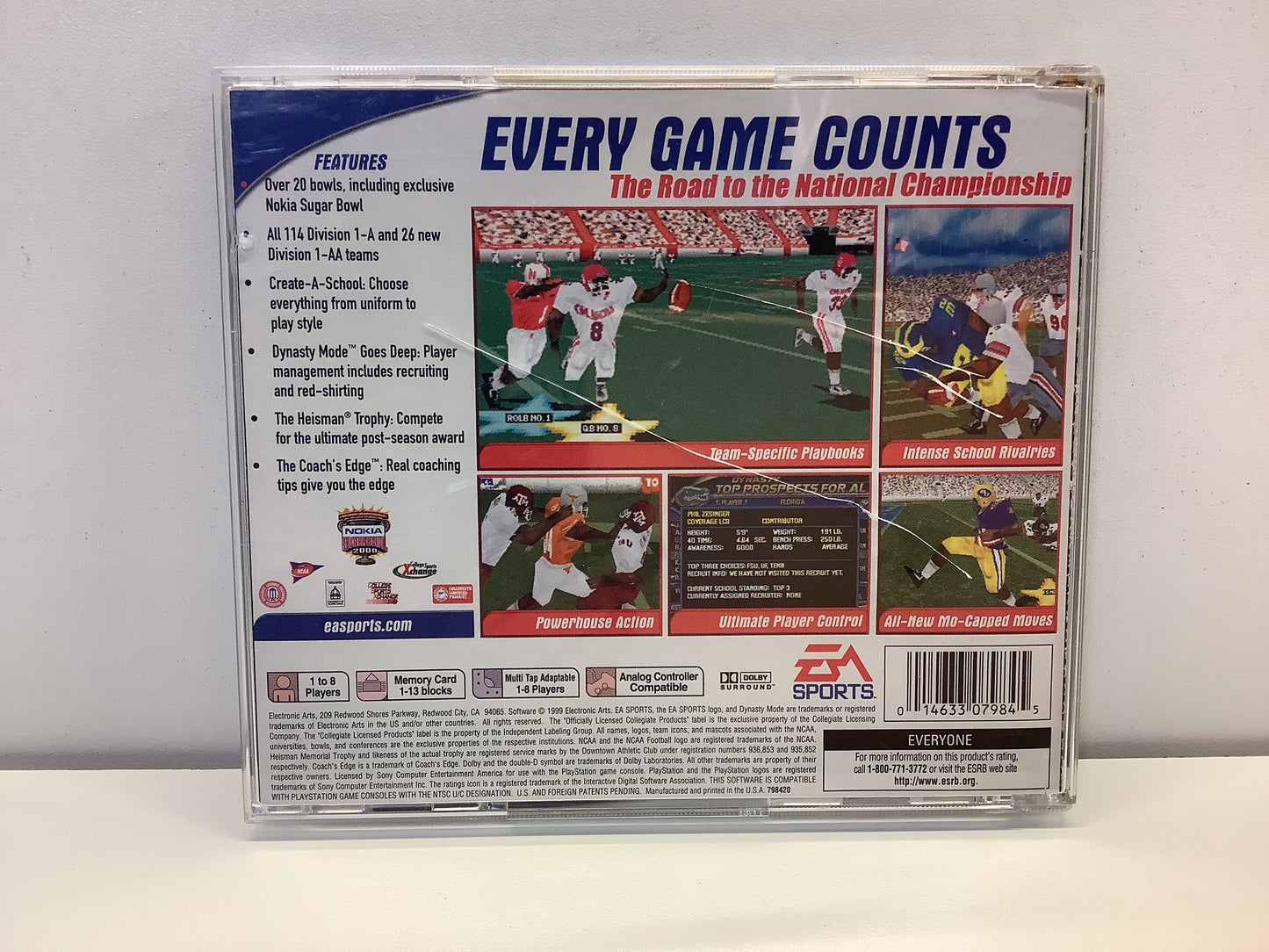 NCAA Football 2000 - Playstation