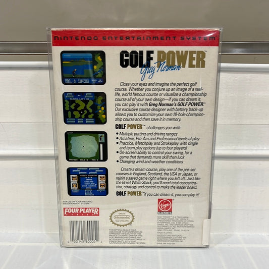 Greg Norman's Golf Power - NES