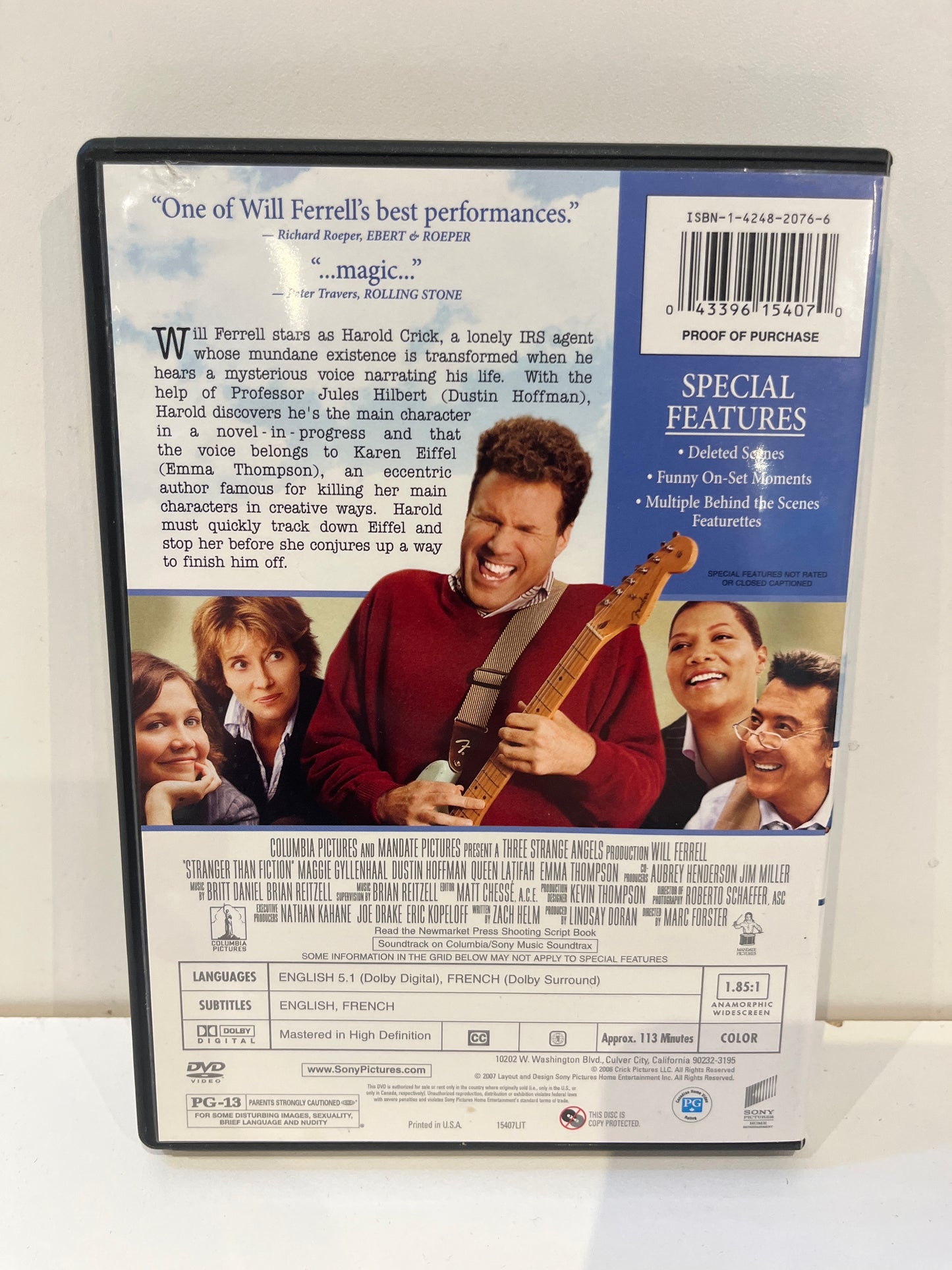 Stranger Than Fiction - DVD