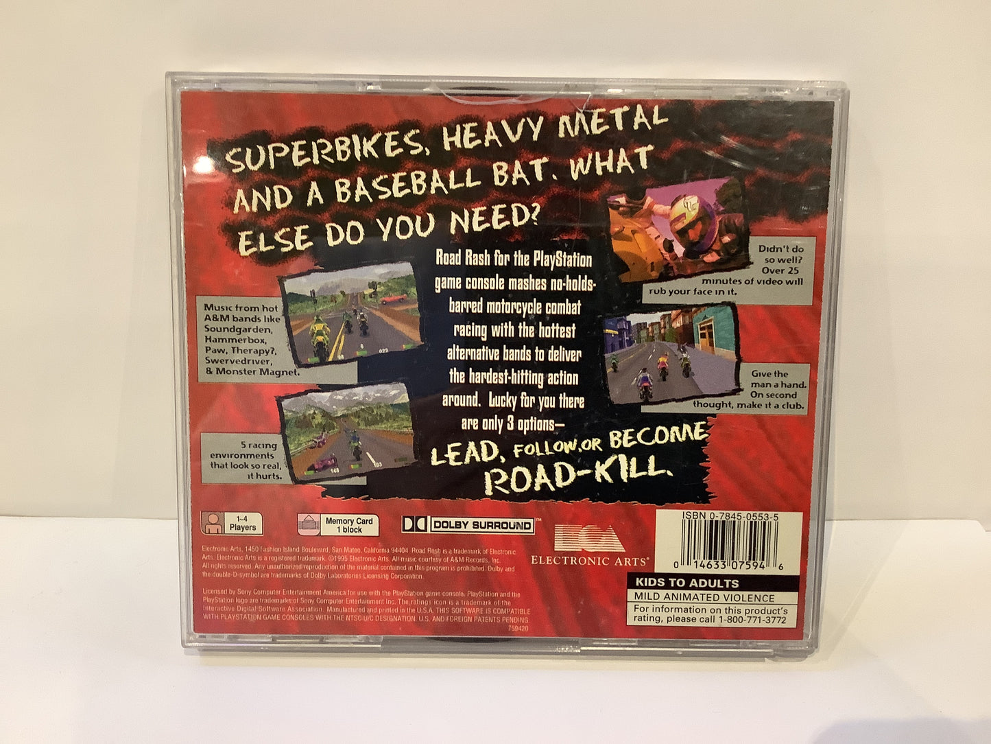 Road Rash - Playstation