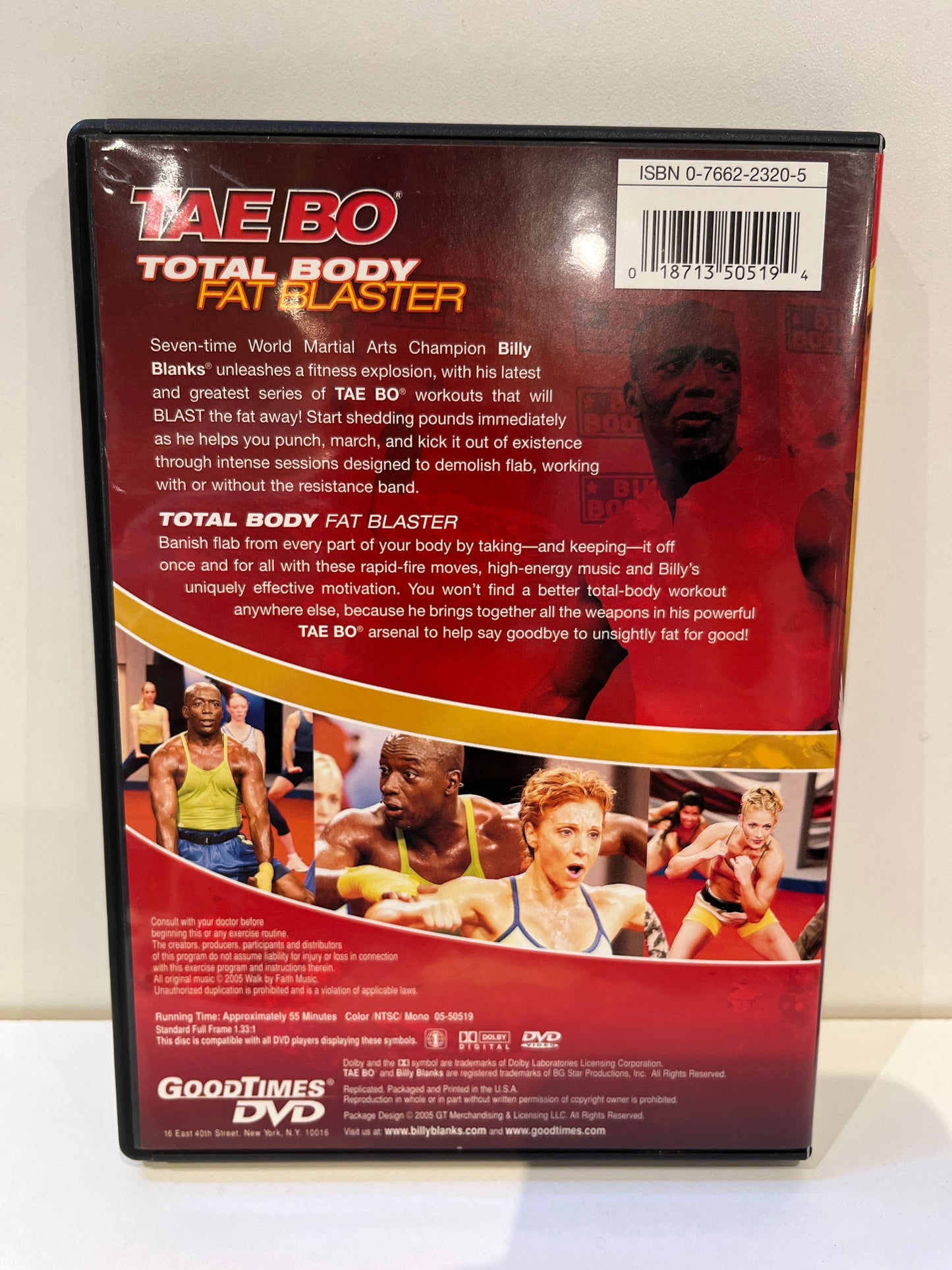 Billy Blanks' Tae Bo: Total Body Fat Blaster - DVD