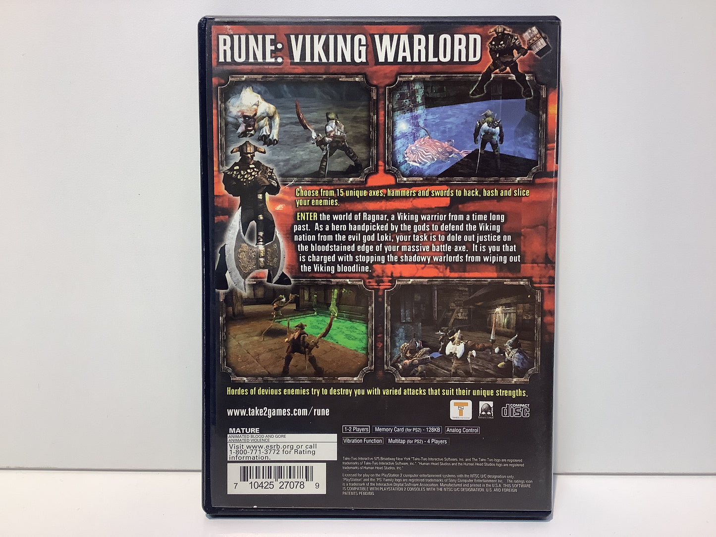 Rune Viking Warlord - Playstation 2