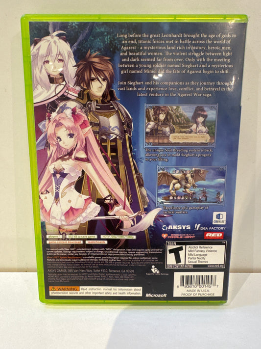 Record of Agarest War Zero - Xbox 360