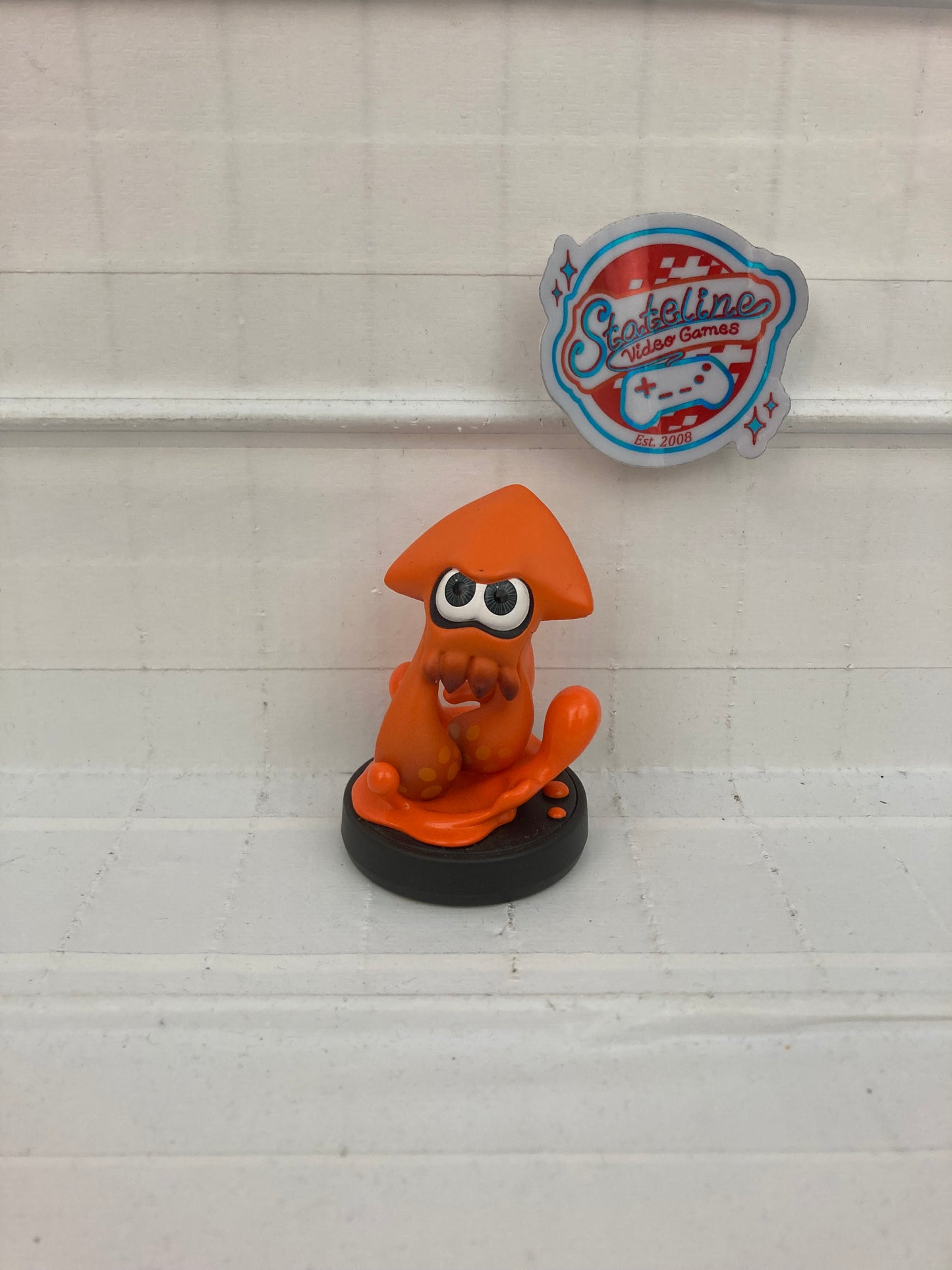 Inkling Squid - Orange - Amiibo