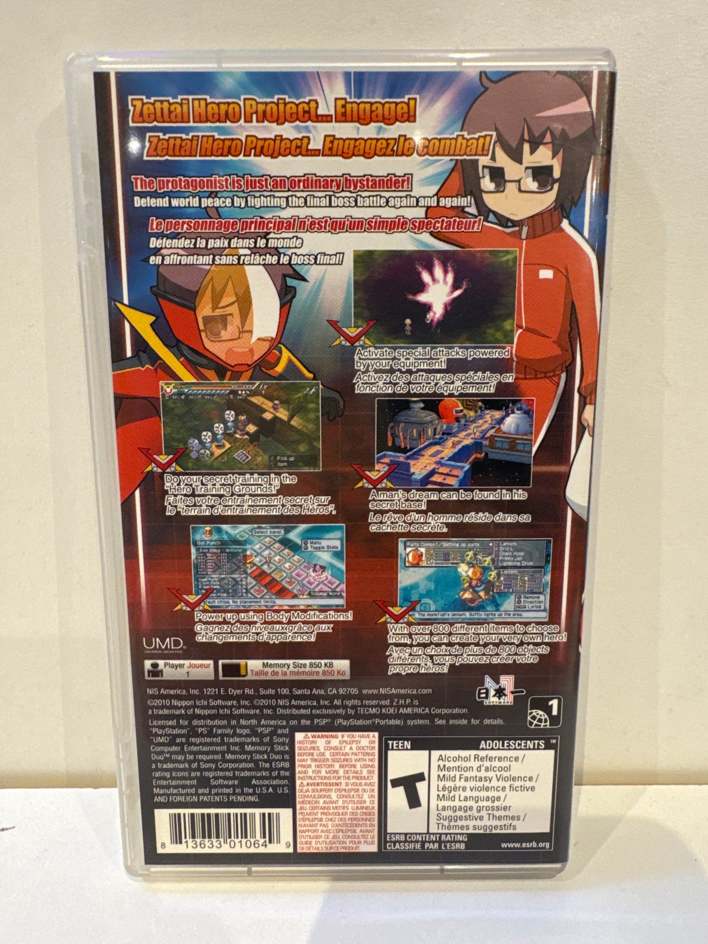 Z.H.P. Unlosing Ranger vs. Darkdeath Evilman - PSP