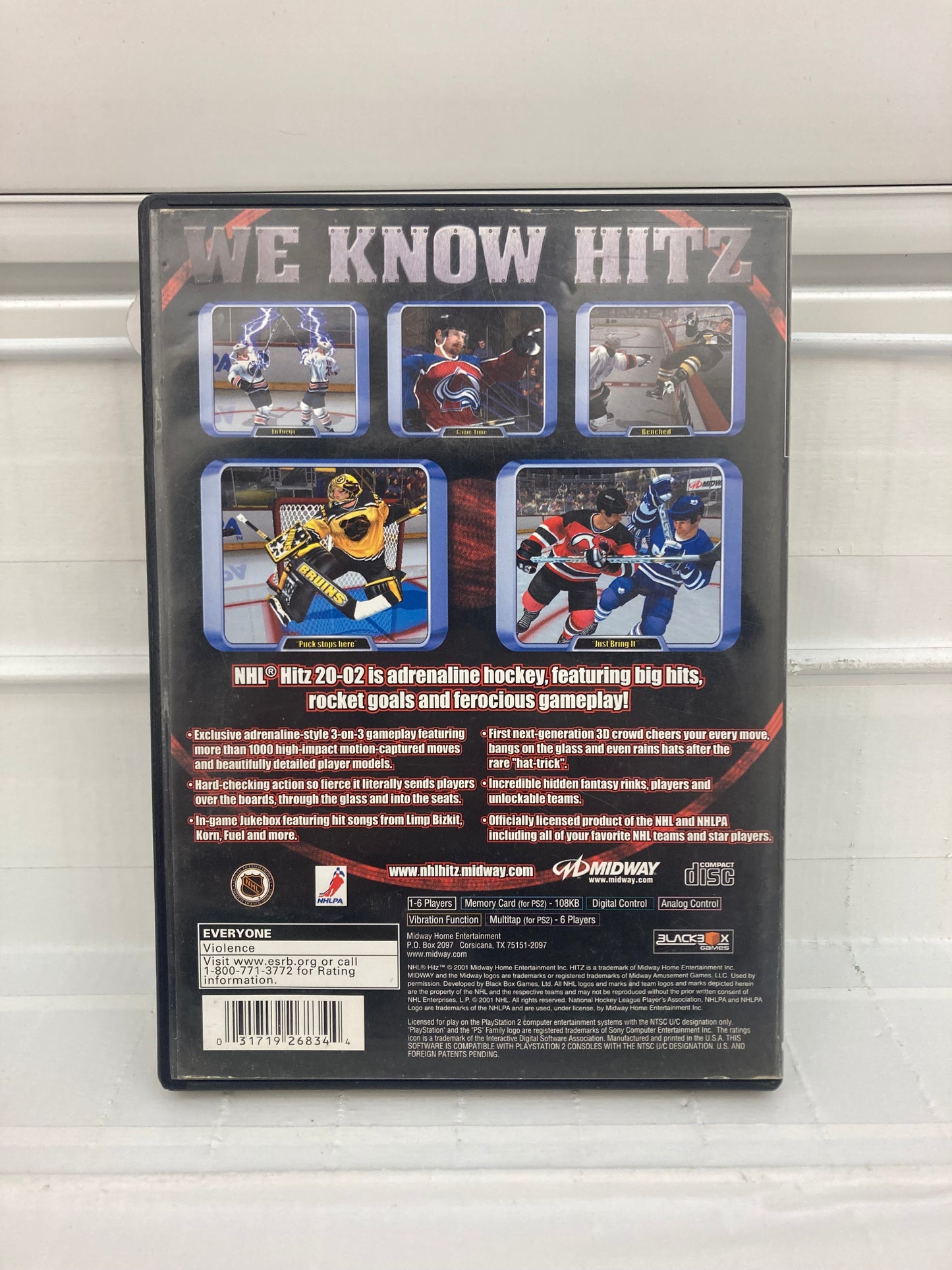 NHL Hitz 2002 - Playstation 2