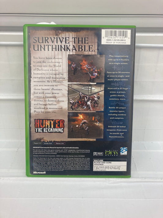 Hunter the Reckoning - Xbox