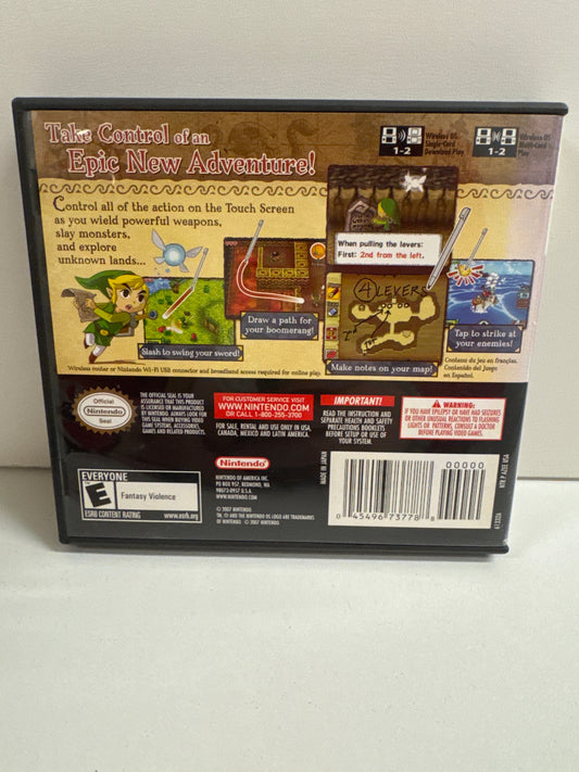 Zelda Phantom Hourglass - Nintendo DS