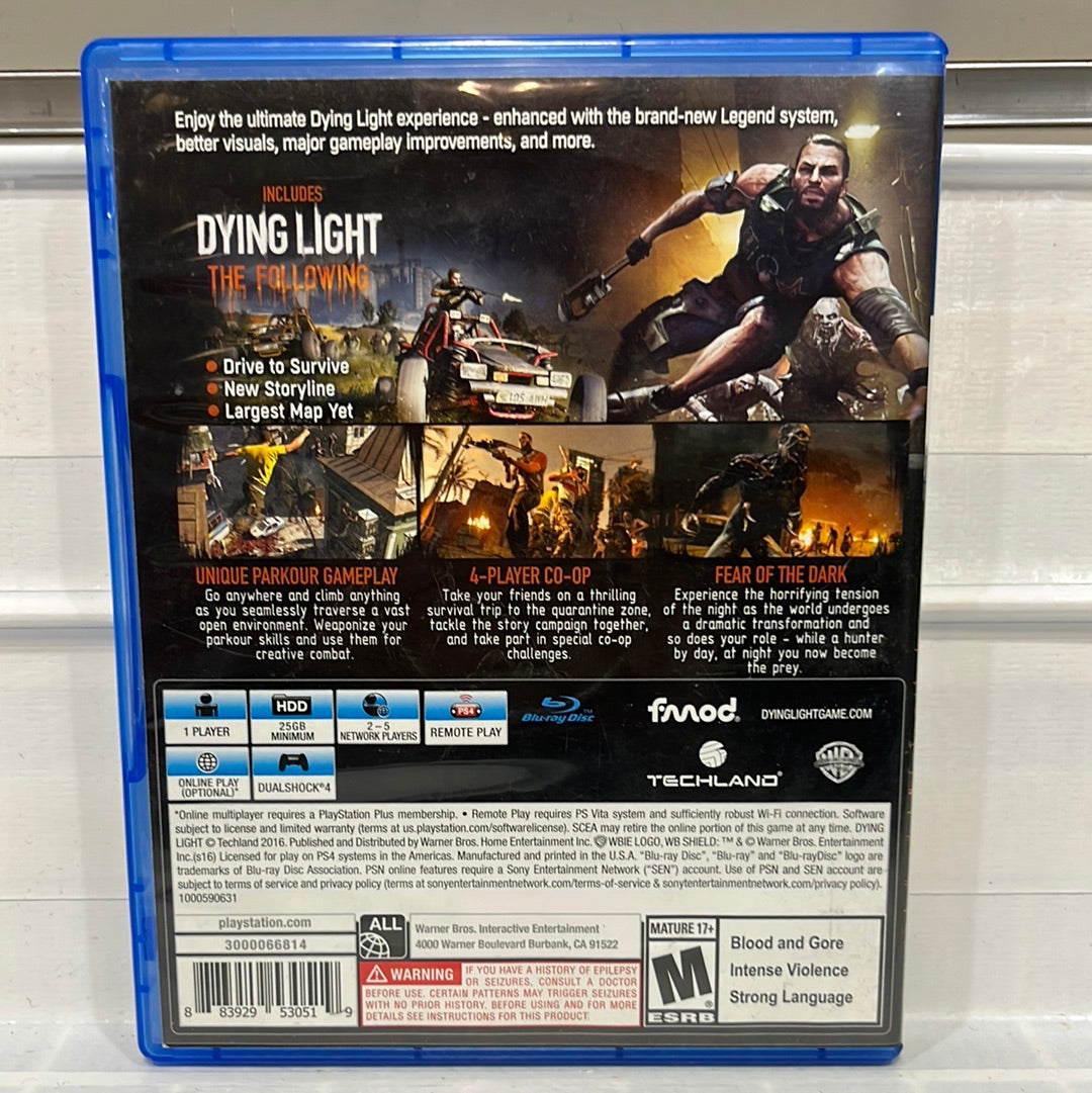 Dying Light The Following Enhanced Edition - Playstation 4