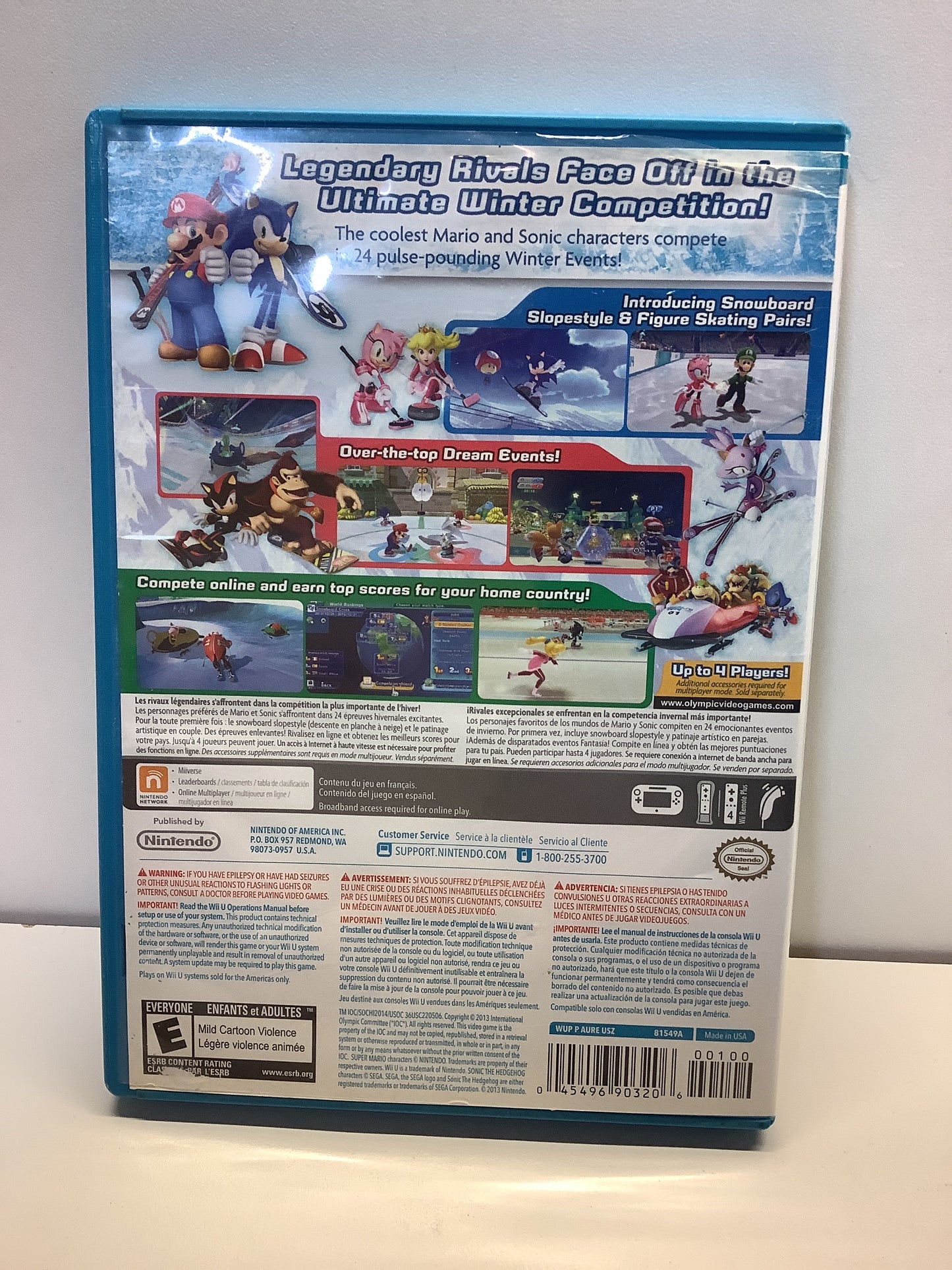 Mario & Sonic at the Sochi 2014 Olympic Games - Wii U