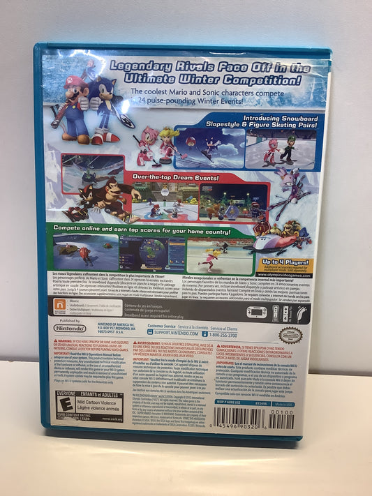 Mario & Sonic at the Sochi 2014 Olympic Games - Wii U