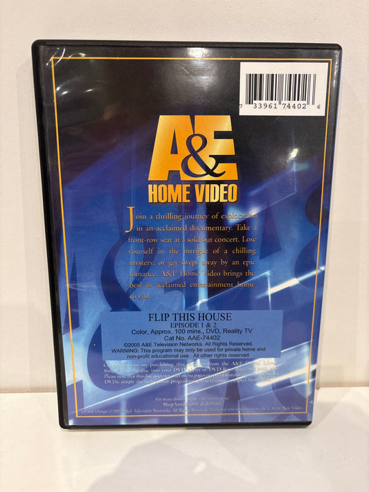 A&E Home Video Flip This House Episode 1 & 2 - DVD